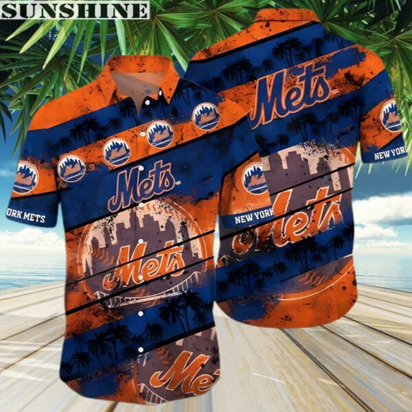 Tropical Vintage New York Mets Hawaiian Shirt 3 Aloha shirt
