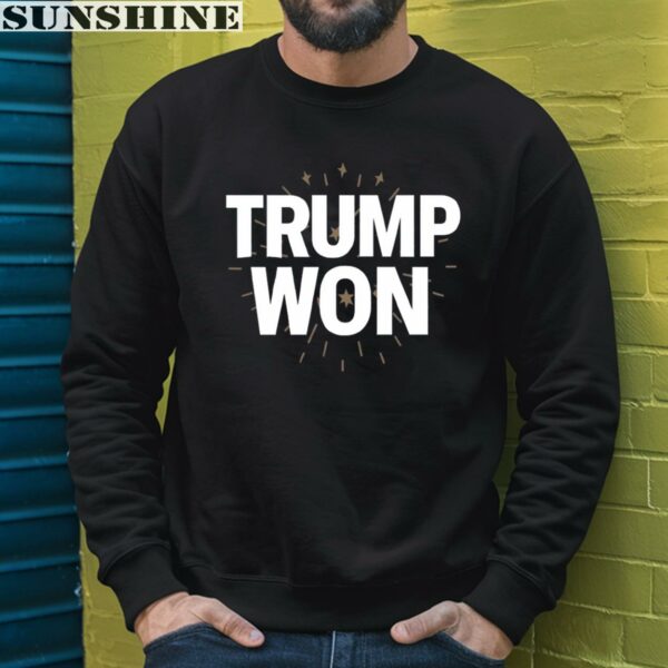 Trump Won 2024 Donald Trump Shirt 3 sweatshirt