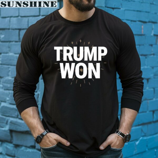 Trump Won 2024 Donald Trump Shirt 5 long sleeve shirt