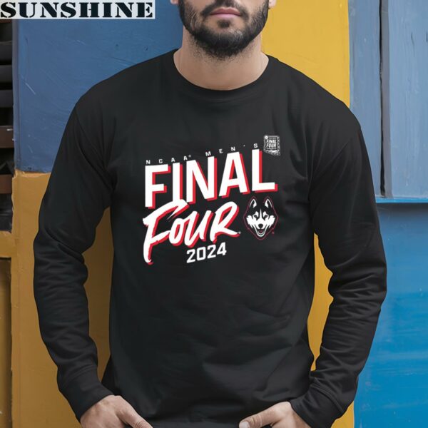 UConn Huskies 2024 NCAA Men Basketball Final Four Shirt 5 long sleeve shirt