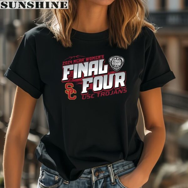 USC Trojans 2024 NCAA Womens Basketball Tournament March Madness Final Four Shirt 2 women shirt