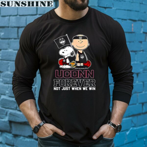 Uconn Huskies Snoopy Characters Shirt 5 long sleeve shirt