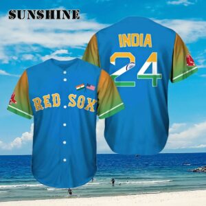 2024 Red Sx India Celebration Jersey Giveaways Aloha Shirt Aloha Shirt