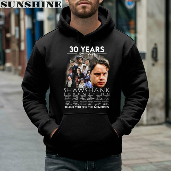 30 Years 1994 2024 The Shawshank Redemption Thank You For The Memories T Shirt 4 hoodie