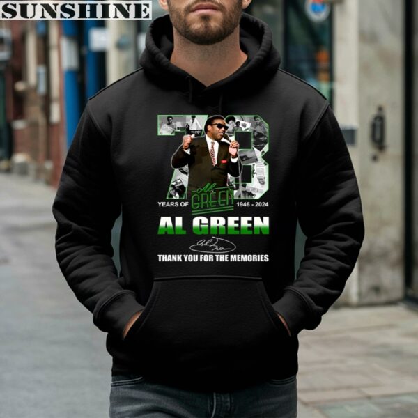 78 Years Of 1946 2024 Al Green Thank You For The Memories T Shirt 4 hoodie
