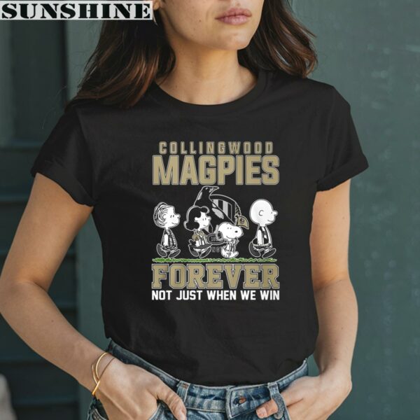 AFL Collingwood Magpies Forever Not Just When We Win Shirt 2 women shirt