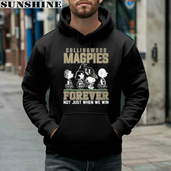 AFL Collingwood Magpies Forever Not Just When We Win Shirt 4 hoodie