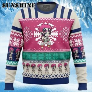 Akaza Ugly Christmas Sweater Demon Slayer Sweater Ugly