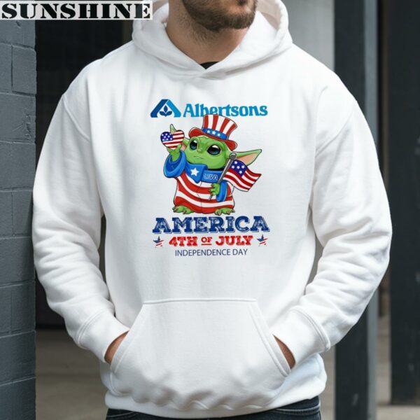 Albertsons Baby Yoda America 4th of July Independence Day 2024 Shirt 4 hoodie
