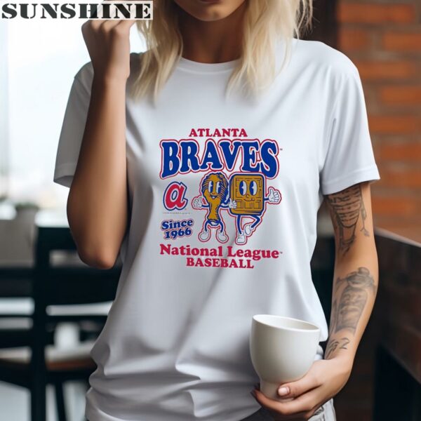 Atlanta Braves National League Baseball Since 1966 Shirt 2 women shirt