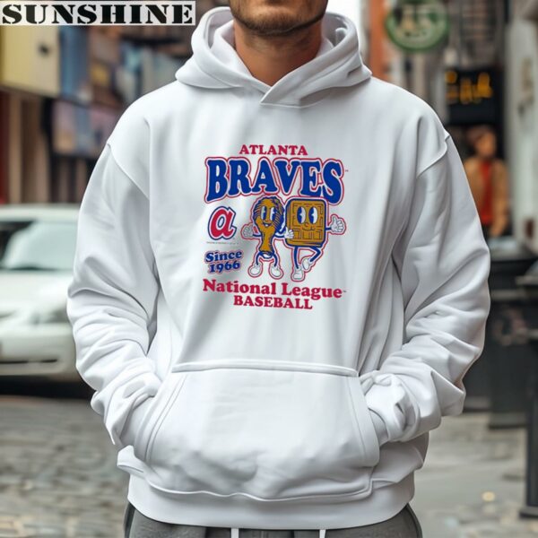 Atlanta Braves National League Baseball Since 1966 Shirt 4 hoodie