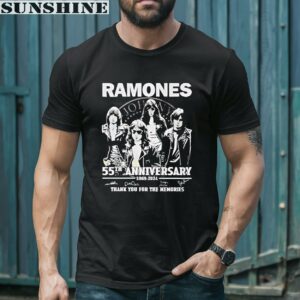 Awesome Ramones 55th Anniversary 1969 2024 Thank You For The Memories Shirt 1 men shirt