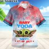Baby Yoda Star Wars America 4th Of July Independence Day Gift For Fans Hawaiian Shirt 1 aloha