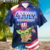 Baby Yoda Star Wars Hawaiian Shirt 4 Of July American Flag Star Wars Aloha Shirt 2 hawaiian