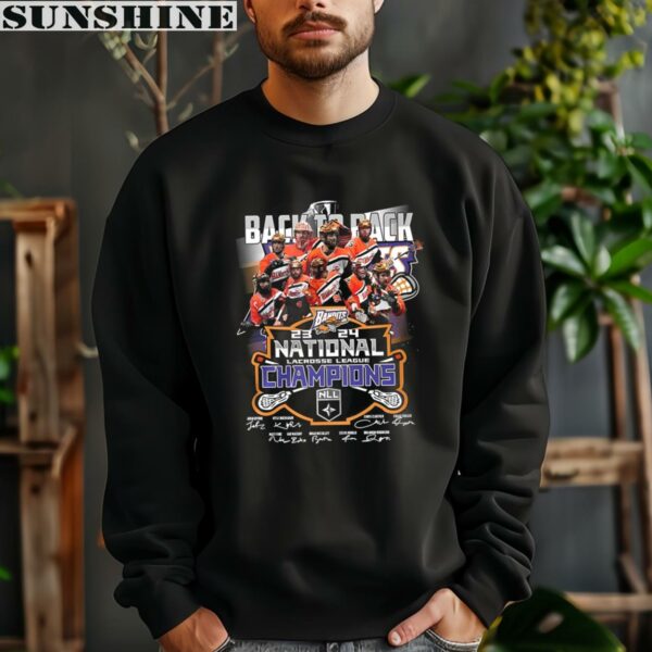 Back To Back Buffalo Bandits NLL Champions 2023 2024 T Shirt 3 sweatshirt