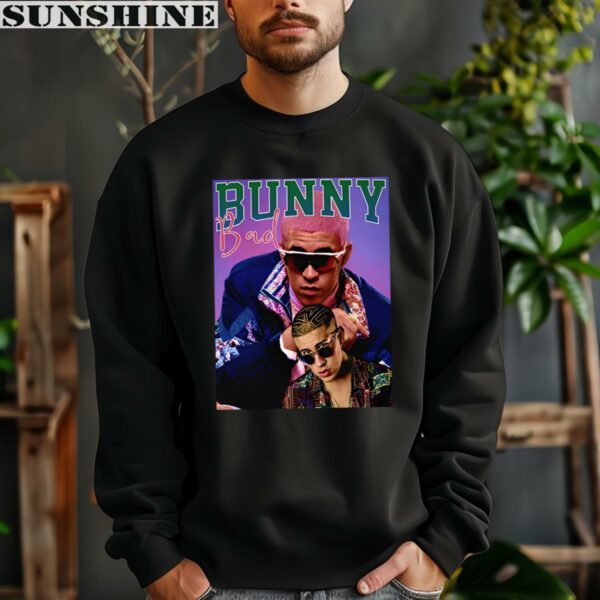 Bad Bunny 90s Vintage Tee Shirt 3 sweatshirt