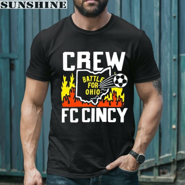 Battle For Ohio Crew And Fc Cincy Soccer Shirt 1 men shirt