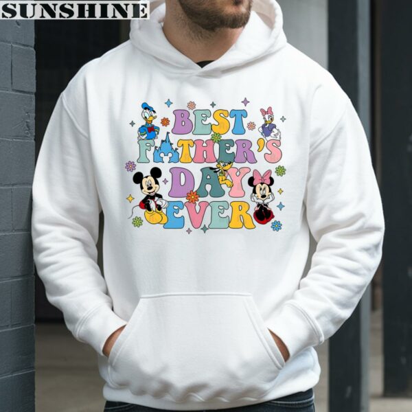 Best Fathers Day Ever Mickey Mouse And Friends Shirt 3 hoodie