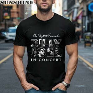Billy Joel Concert Shirt One Night To Remember Billy Joel Tour Shirt 1 men shirt