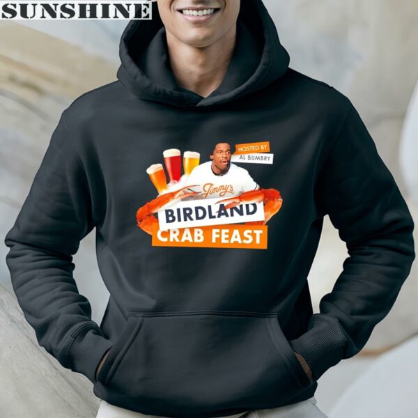 Birdland Crab Feast Jimmys Famous Seafood Hosted By Al Bumbry Shirt 4 hoodie
