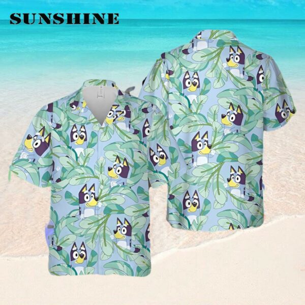 Bluey Birthday Party Shirt Summer Gift Hawaiian Shirt Hawaaian Shirt Hawaaian Shirt