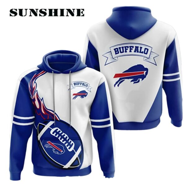 Buffalo Bills Big Logo 3D Hoodie Buffalo Bills Gifts For Men Printed Thumb