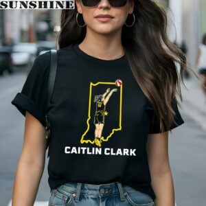 Caitlin Clark State Star Indiana Basketball Shirt 1 women shirt