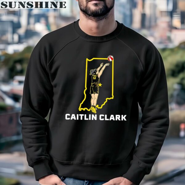 Caitlin Clark State Star Indiana Basketball Shirt 3 sweatshirt