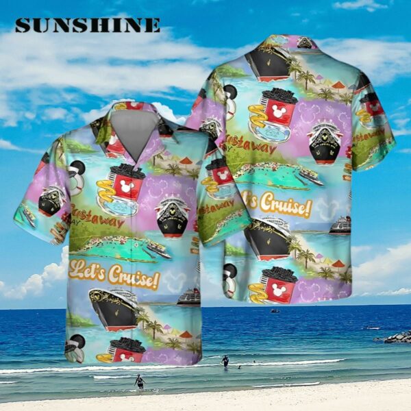 Castaway Vacation Let Cruise Mickey Disney Hawaiian Shirts Aloha Shirt Aloha Shirt