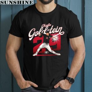 Charlie Goldstein Player Georgia NCAA Baseball Collage Poster shirt 1 men shirt