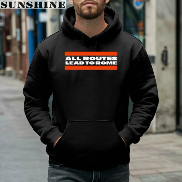 Chicago Bears All Routes Lead To Rome Shirt 4 hoodie