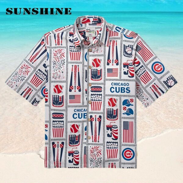 Chicago Cubs Americana Hawaiian Shirts Hawaaian Shirt Hawaaian Shirt