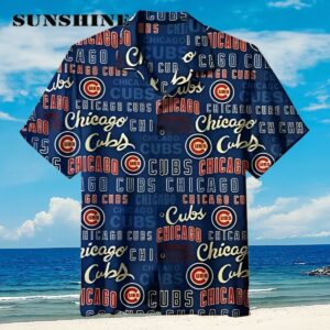 Chicago Cubs Graphic Print Hawaiian Shirt Aloha Shirt Aloha Shirt