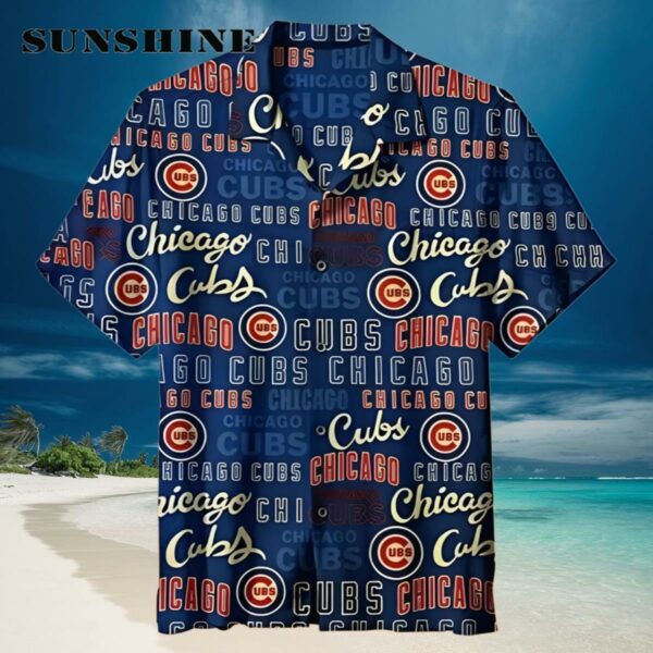 Chicago Cubs Graphic Print Hawaiian Shirt Hawaiian Hawaiian