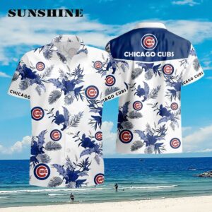 Chicago Cubs Hawaiian With Floral Summer Vacation Hawaiian Shirt Aloha Shirt Aloha Shirt