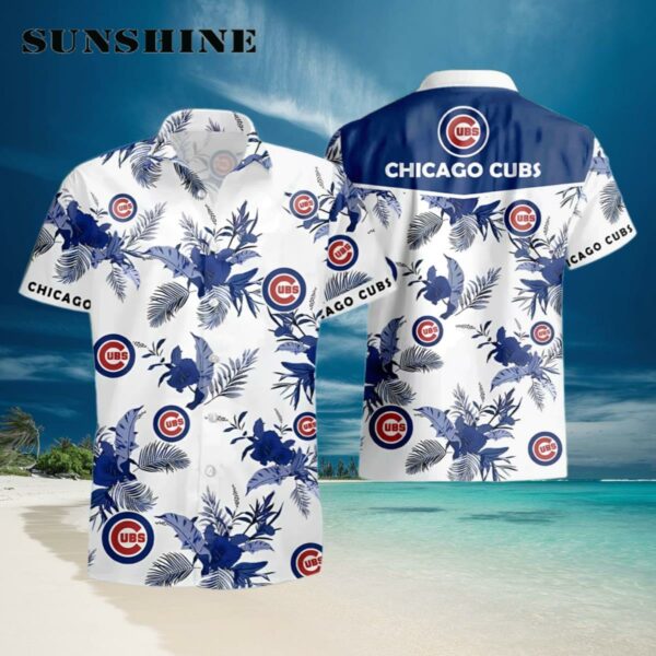 Chicago Cubs Hawaiian With Floral Summer Vacation Hawaiian Shirt Hawaiian Hawaiian