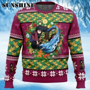 Christmas Giyuu Tomioka Demon Slayer Ugly Sweater Sweater Ugly