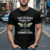 Cicadas Summer Scream Reunion Tour 2024 Tee Shirt 1 men shirt