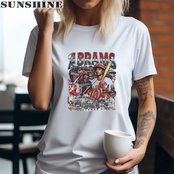 Cj Abrams Washington Nationals Baseball Graphic Shirt 2 women shirt