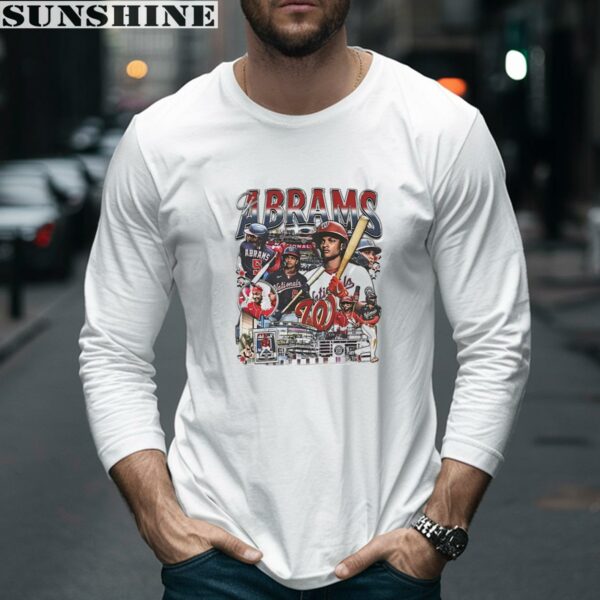 Cj Abrams Washington Nationals Baseball Graphic Shirt 5 long sleeve shirt
