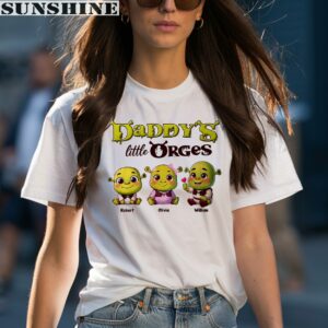 Daddy Little Of Orges Shirt 1 women shirt