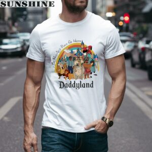 Daddyland The Happiest Place At Home Disney Dad Shirt 1 men shirt