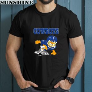 Dallas Cowboys Garfield Grumpy Football Player Shirt 1 men shirt