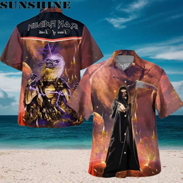 Dance Death Iron Maiden Hawaiian Shirt Aloha Shirt Aloha Shirt