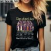 Days of Our Lives 55th Anniversary Full cast Signature Thank You for The Memories Shirt 2 women shirt
