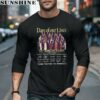 Days of Our Lives 55th Anniversary Full cast Signature Thank You for The Memories Shirt 5 long sleeve shirt