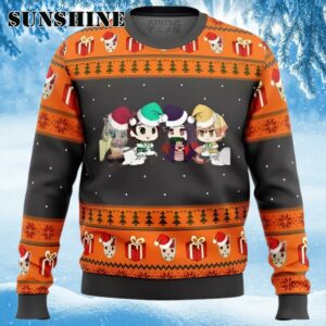 Demon Slayer Chibi Ugly Christmas Sweater Sweater Ugly