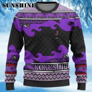 Demon Slayer Kokushibo Ugly Christmas Sweaters Sweater Ugly