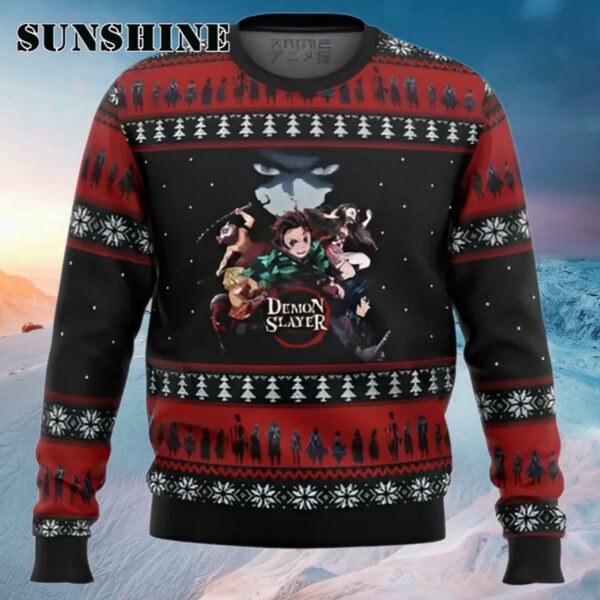 Demon Slayer Poster Ugly Christmas Sweater Ugly Sweater
