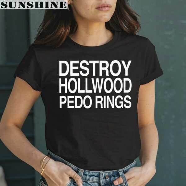 Destroy Hollwood Pedo Rings Shirt 2 women shirt